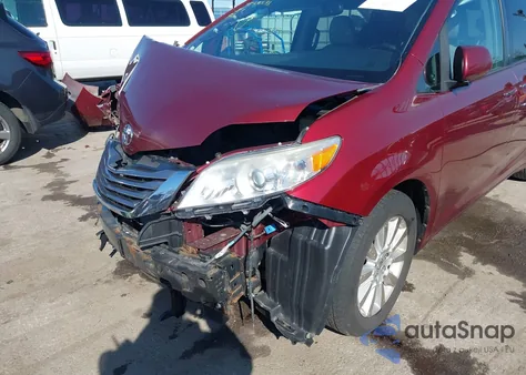 2015 Toyota Sienna Xle 7 Passenger from USA, damaged, VIN 5TDDK3DC0FS104012